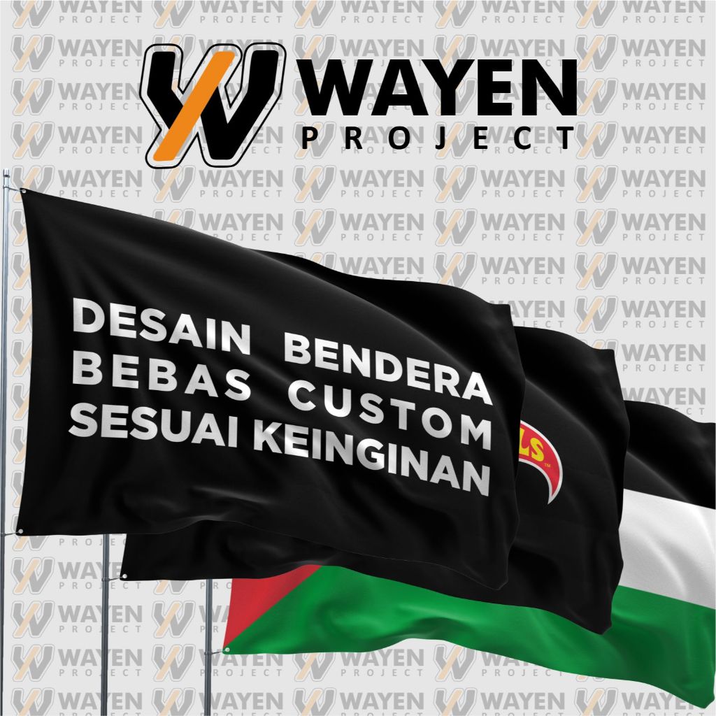 Jual Bendera Custom Bendera Kelas Bendera Komunitas Bebas Design