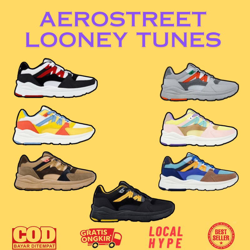 Jual ORIGINAL AEROSTREET X LOONEY TUNES COLLABS Shopee Indonesia