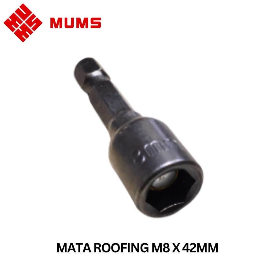 Jual BTS MATA BOR ROOFING 8 X 42 MM MAGNETIC NUT SETTER HEX NUT