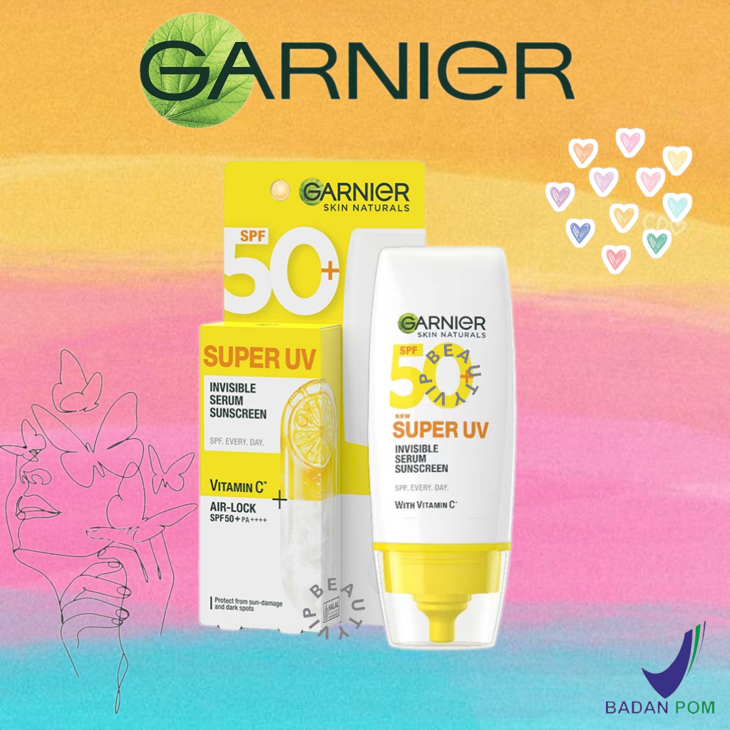 Jual Garnier Super Uv Invisible Serum Sunscreen Spf Pa Vitamin