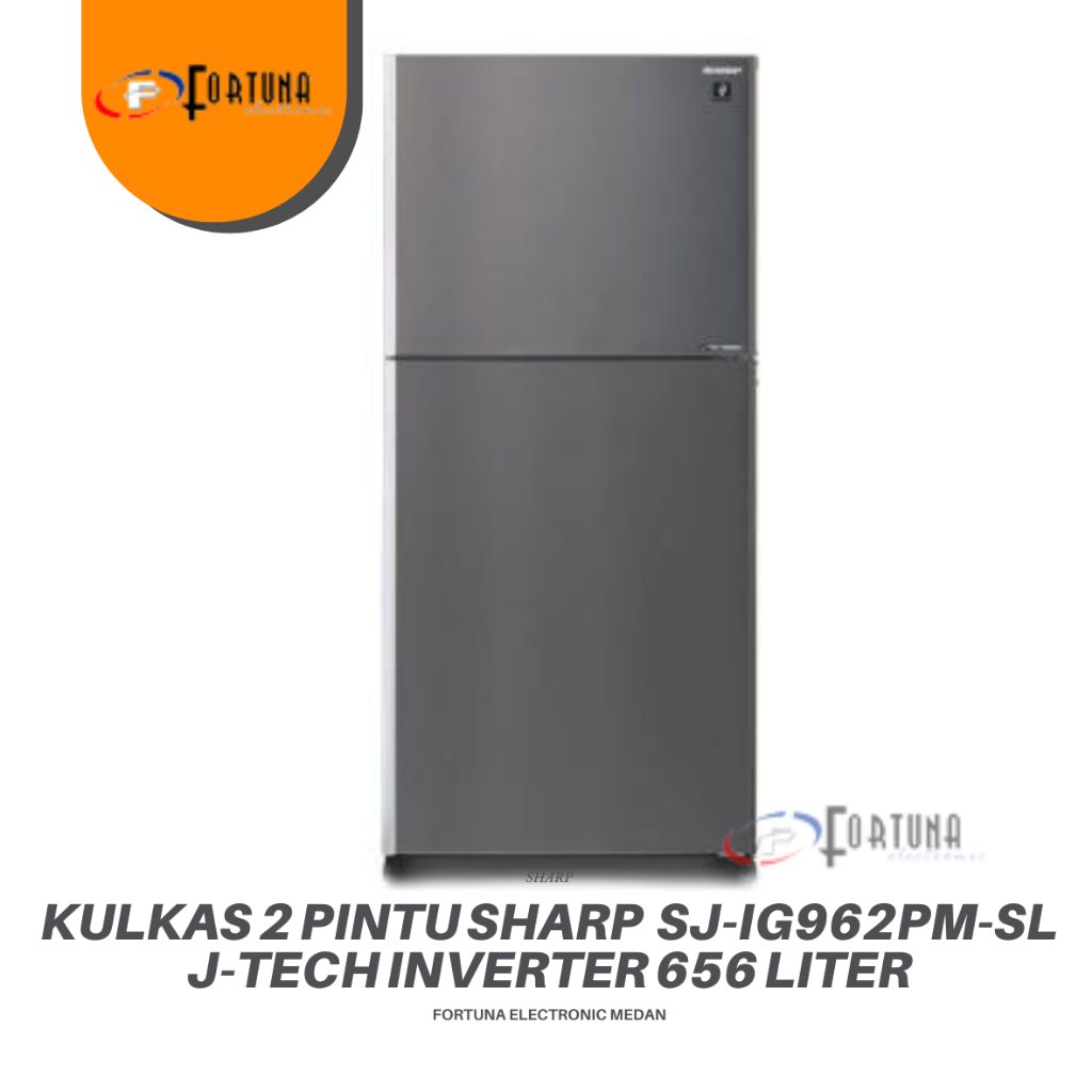 Jual Kulkas Sharp Pintu Jumbo Sjig Pmsl J Tech Inverter Medan