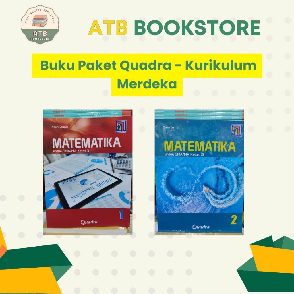 Jual Buku Matematika Kelas Sma Ma Kurikulum Merdeka Quadra