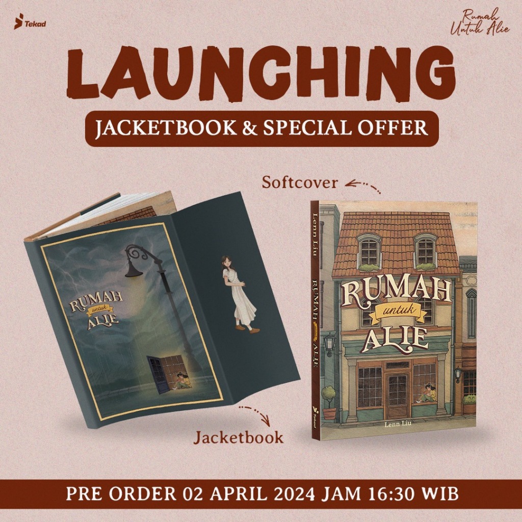 Jual Novel Rumah Untuk Alie Lenn Liu Tekad Shopee Indonesia