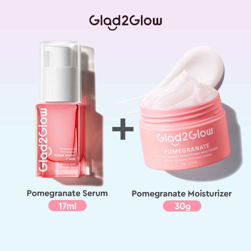 Jual GLAD2GLOW Pomegranate 5 Niacinamide Brightening Moisturizer 30g