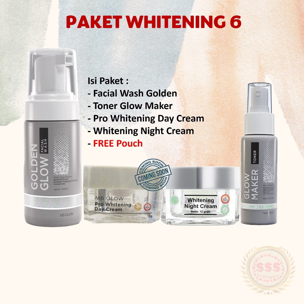 Jual MS GLOW All Varian Paket Perawatan Wajah Original Bpom Whitening