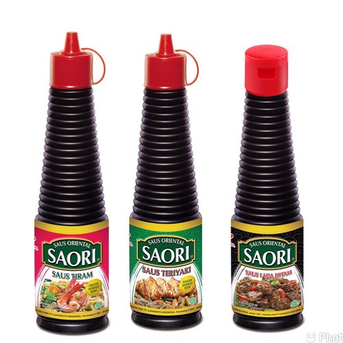 Jual Saori Saos Tiram Teriyaki Lada Hitam Ml Shopee Indonesia