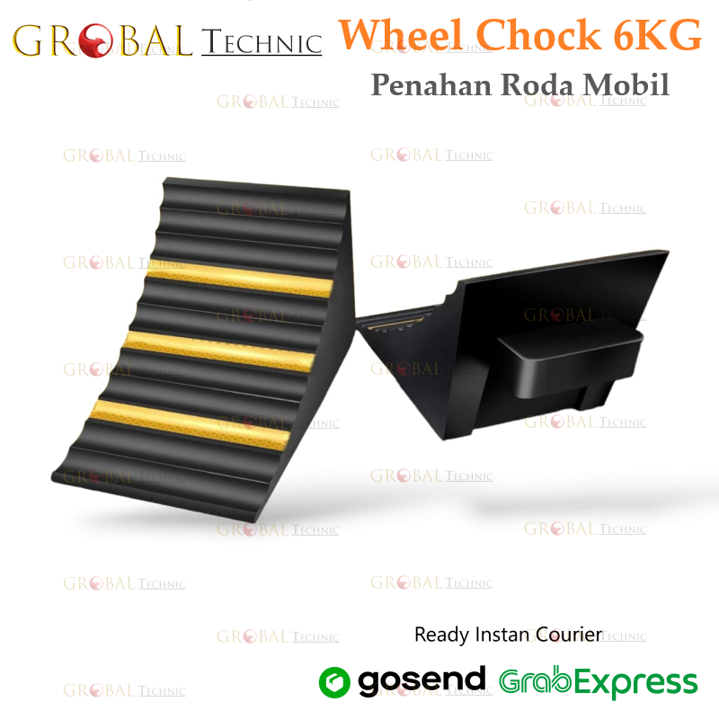 Jual Rubber Wheel Chock Kg Pengganjal Ban Mobil Truck Stopper