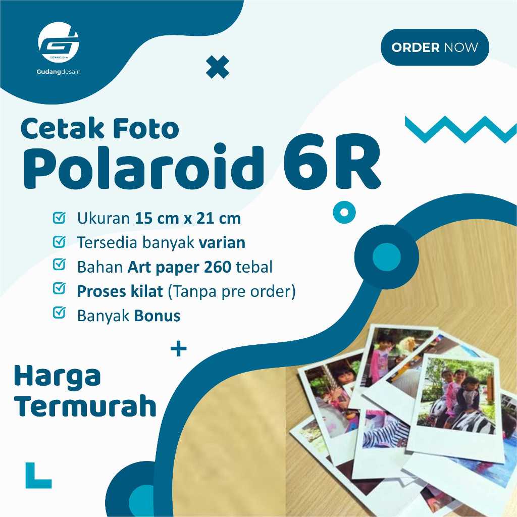 Jual COD Cetak Foto Polaroid 6r Termurah Banyak Bonus Shopee Indonesia