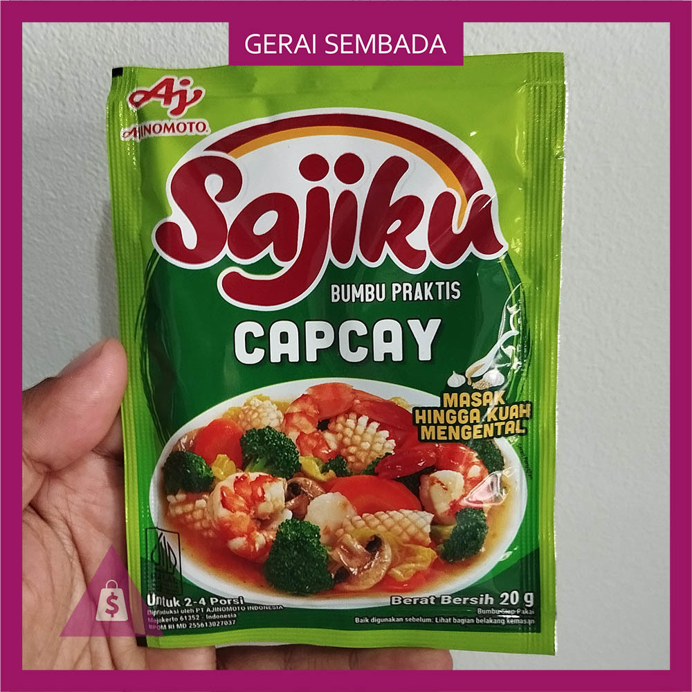 Jual Sajiku Bumbu Praktis CAPCAY 20 G Shopee Indonesia