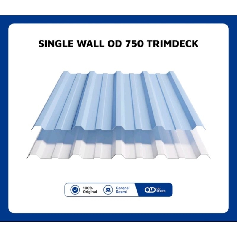 Jual Atap Upvc Drshield Single Wall Od Trimdeck Shopee Indonesia