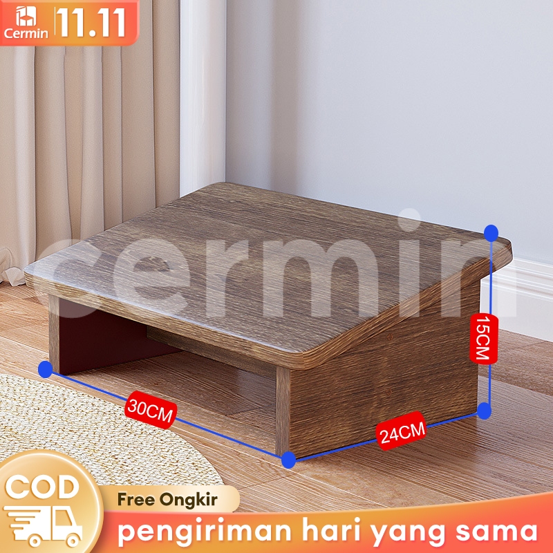 Jual Surabaya ExpressSandaran Kaki Kayu Footrest Minimalis Foot Rest