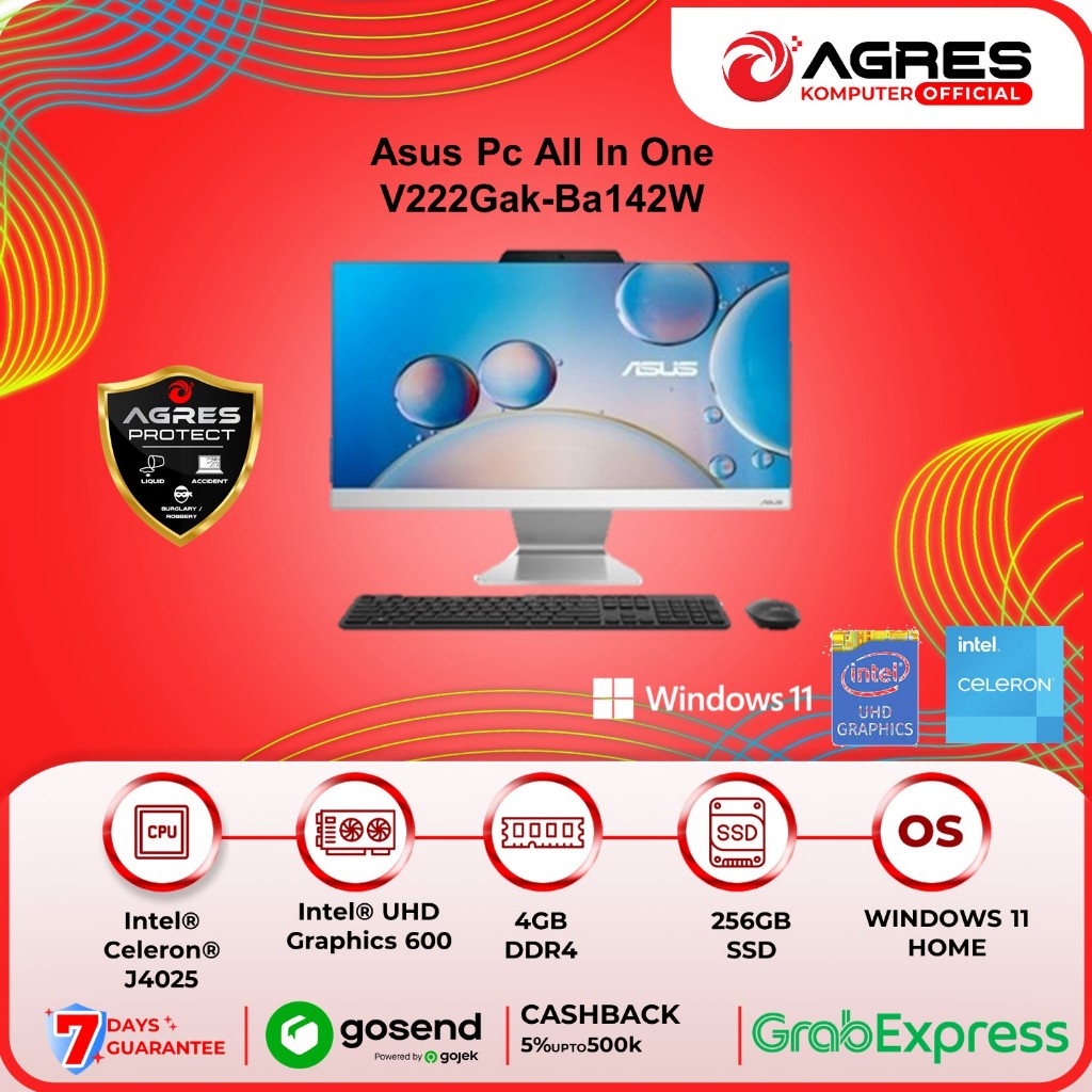 Jual Asus Pc All In One V Gak Ba W Celeron J Gb Gb Ssd Win