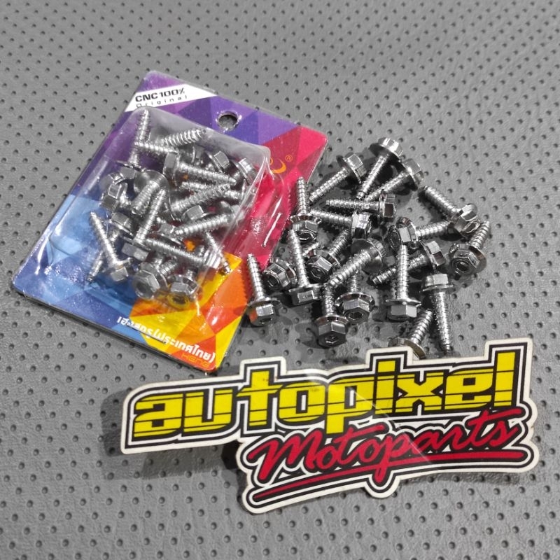 Jual Probolt Baut Body Honda 2 Kunci Stainless Heng Thailand Original