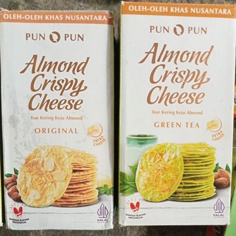 Jual Almond Crispy Cheese Oleh Oleh Khas Nusantara G Shopee