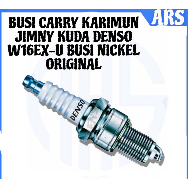 Jual BUSI CARRY KARIMUN JIMNY KUDA DENSO W16EX U BUSI NICKEL ORIGINAL