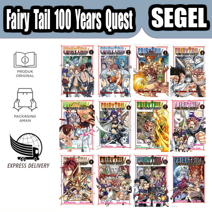 Jual Komik FAIRY TAIL 100 YEARS QUEST Baru Original Segel Shopee