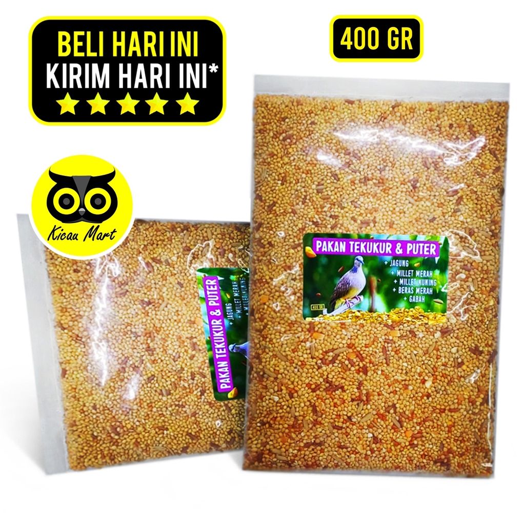 Jual Milet Pakan Burung Tekukur Puter Gram Komplit Campuran Jagung