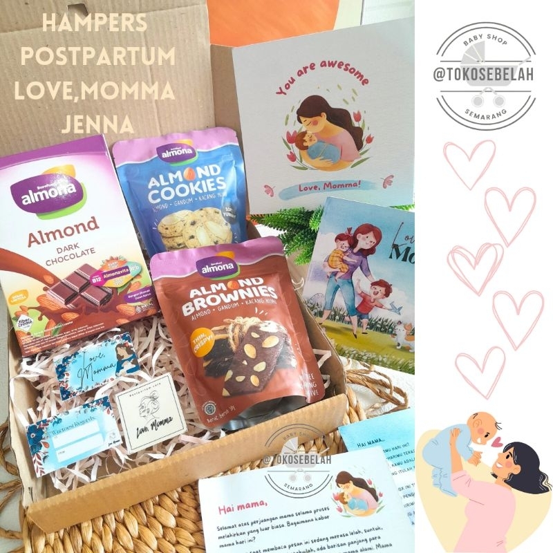 Jual Hampers Gift Set Kado Hadiah Lahiran Ibu Melahirkan Baby Bayi