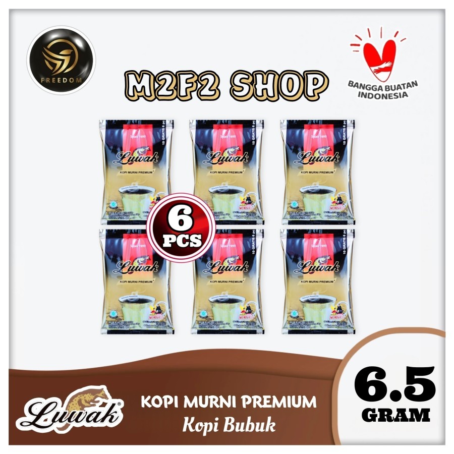 Jual Luwak Kopi Bubuk Hitam Murni Premium Gt Sachet Gr Kemasan