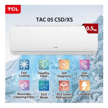 Jual Ac Tcl Tac Csd Xs Pk Csd Xs Pk Plus Pasang Depok Dan