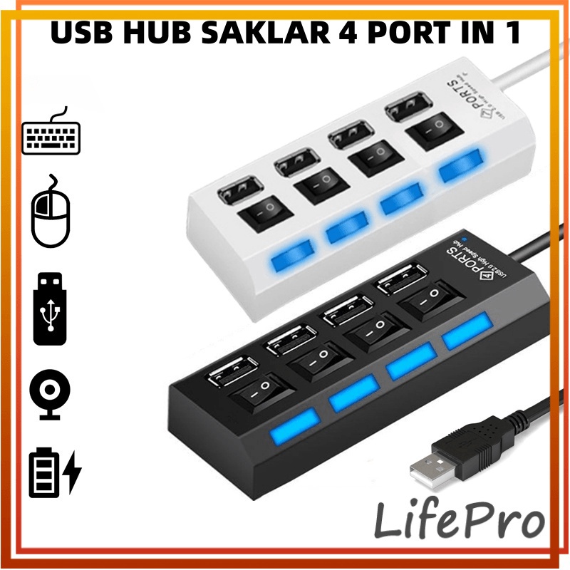 Jual Menarik Lifepro Usb Hub Saklar Port In Dalam On Off Cm