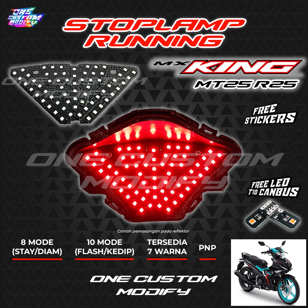 Jual Stoplamp Running Mx King R Mt Lampu Led Rem Belakang Variasi