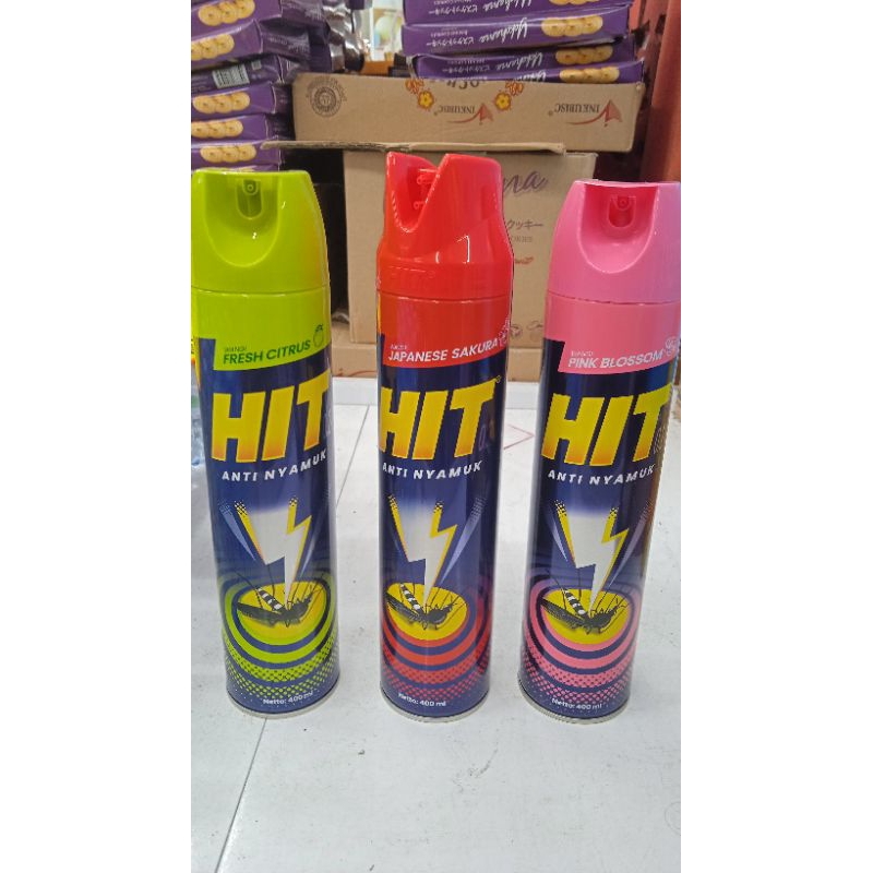 Jual HIT Wangi Anti Nyamuk Dan Serangga 400ml Obat Nyamuk Semprot