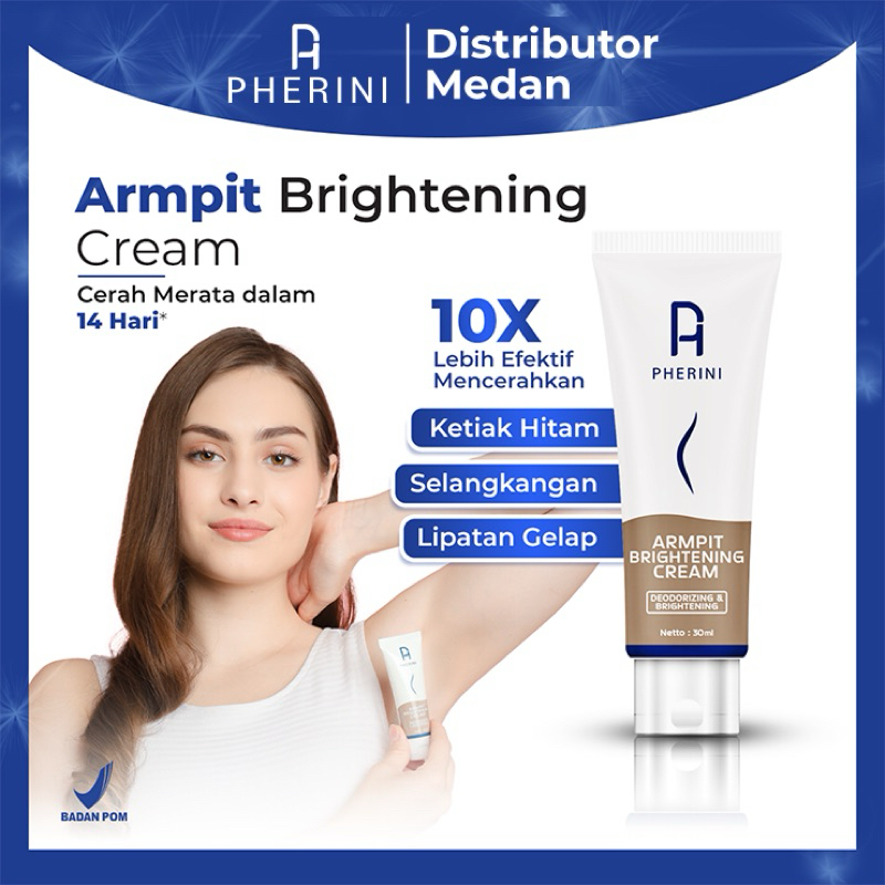 Jual Pherini Underarm Armpit Brightening Cream Pemutih Ketiak Dan