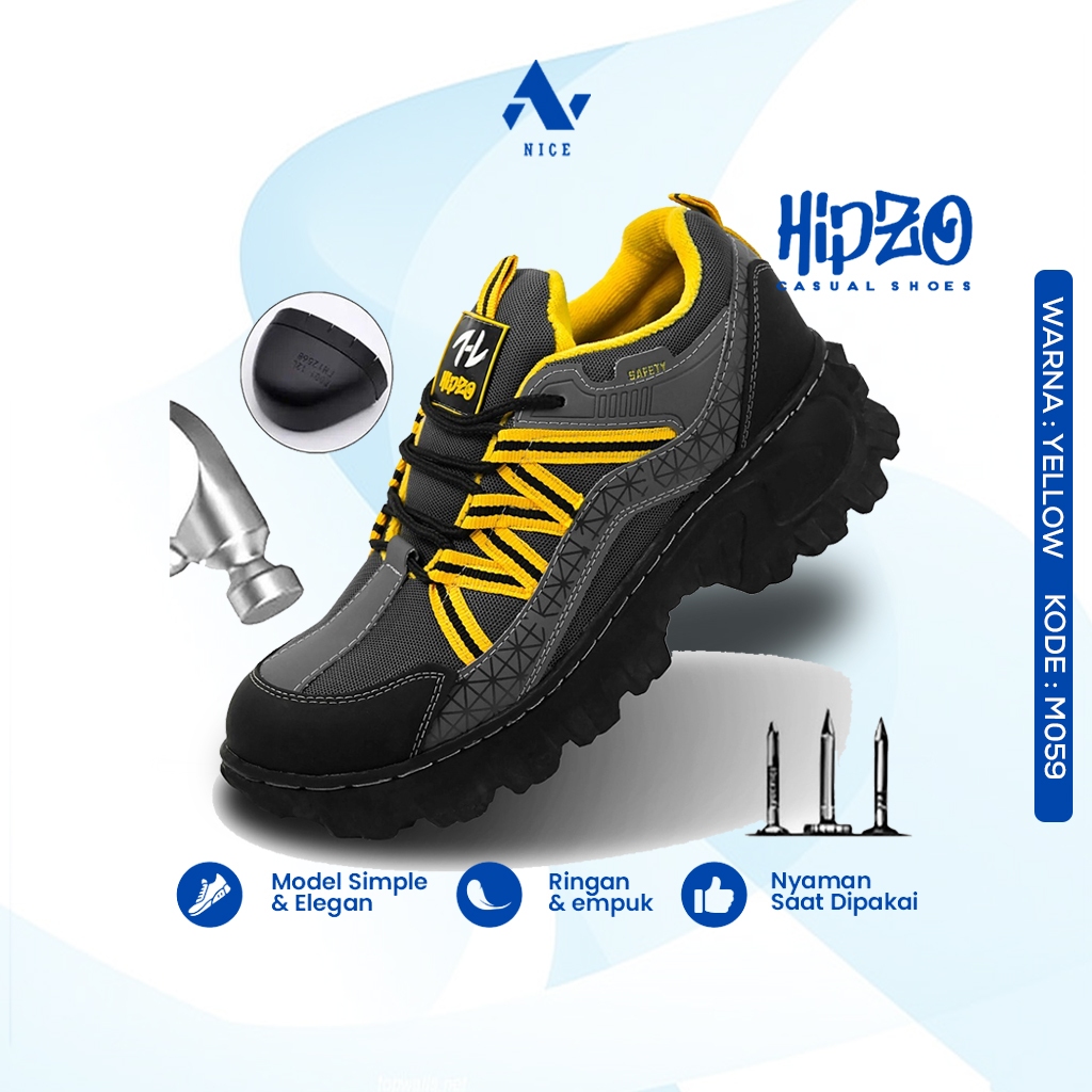 Jual Hipzo Sepatu Boots M Original Nice Brand Shoes Safety