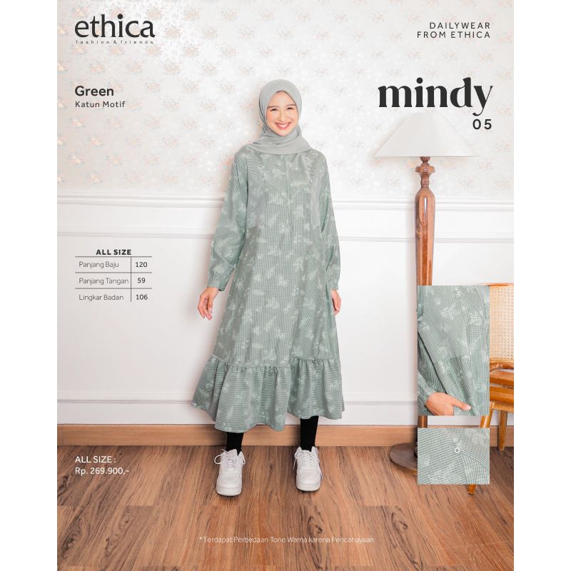 Jual Ethica Gamis Ethica Ayumi Midi Dress Ethica Mindy Naomi