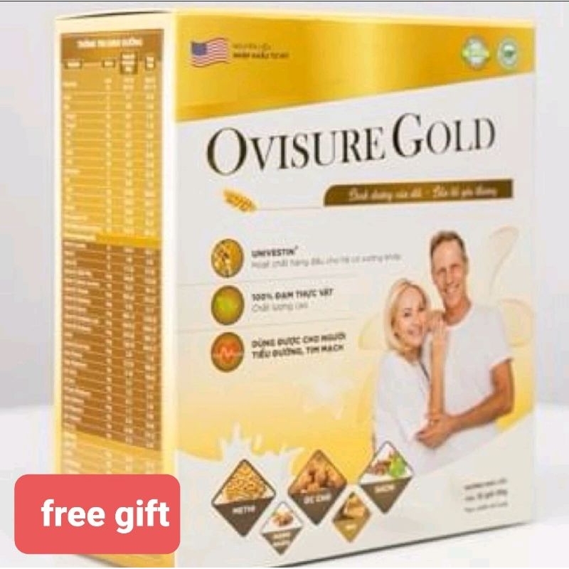 Jual OVISURE GOLD MILK Susu Vitamin Untuk Tulang Dan Sendi 100