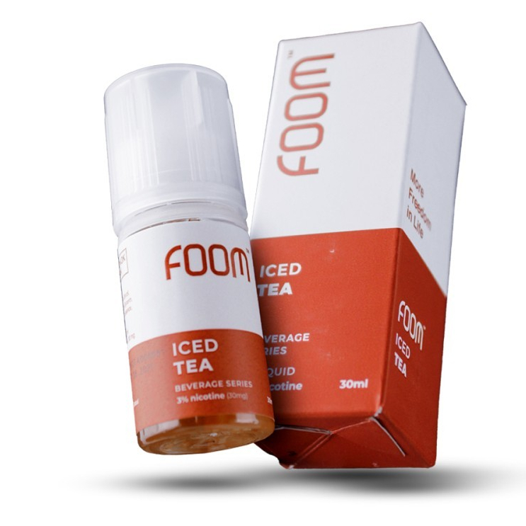 Jual Foom Iced Tea Salt Nic Ml Beverage Series By Foom Lab Global