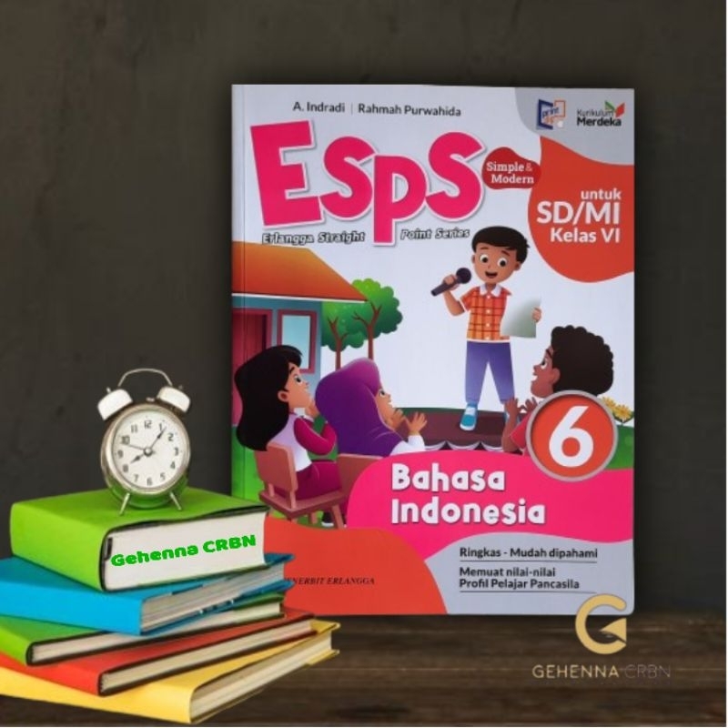 Jual ESPS Bahasa Indonesia Untuk SD MI Kelas 6 Kurikulum Merdeka