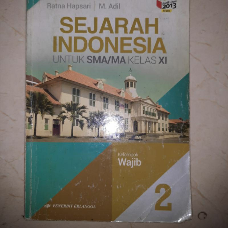 Jual Buku Erlangga Sejarah Indonesia Kelas K Revisi Shopee Indonesia