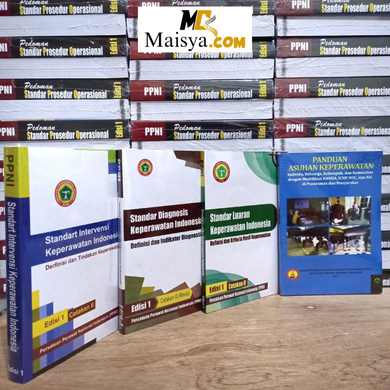 Jual Paket Buku Ppni Siki Sdki Slki Dan Panduan Asuhan Keperawatan