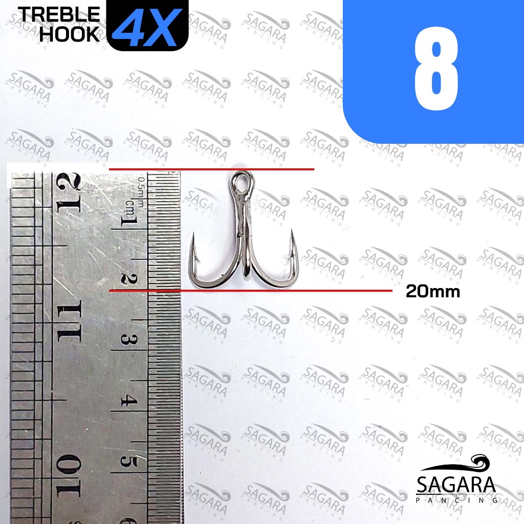 Jual Treble Hook X Strong Trebel Hook Kail Jangkar Shopee Indonesia