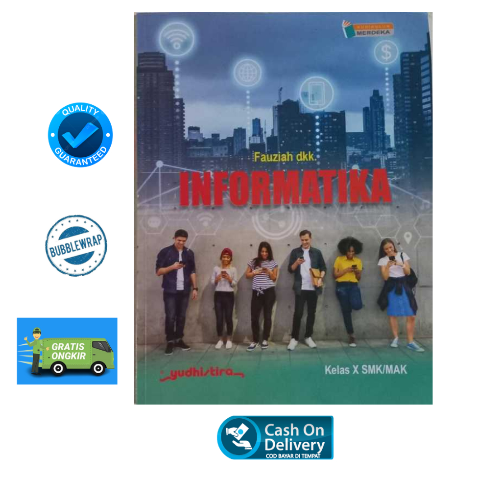 Jual BUKU INFORMATIKA SMK MAK KELAS X SEPULUH KURIKULUM MERDEKA