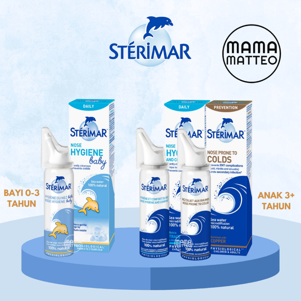 Jual Sterimar Nose Hygiene Baby And Comfort Prone To Cold Ml Saline