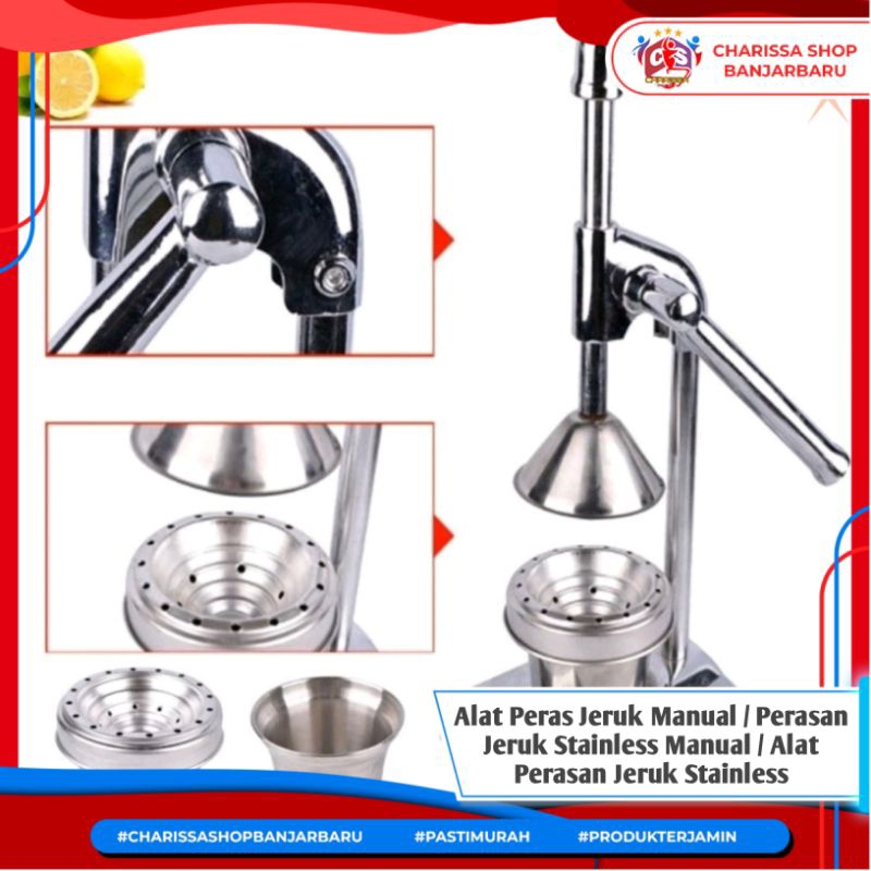 Jual Alat Peras Jeruk Manual Perasan Jeruk Stainless Manual Alat