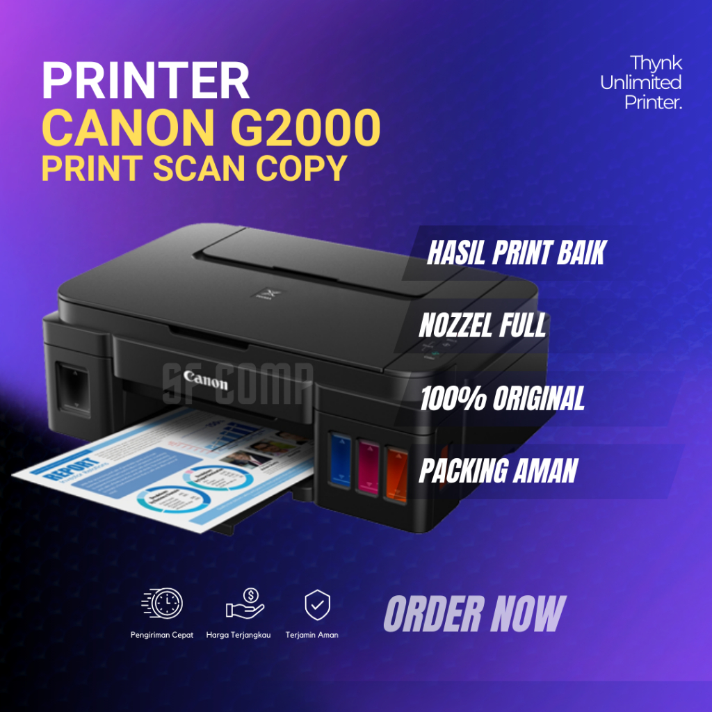 Jual Printer Canon Pixma G Tanpa Catridge Shopee Indonesia