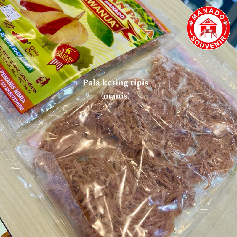 Jual Manisan Buah Pala KERING Khas Manado Kawanua Shopee Indonesia