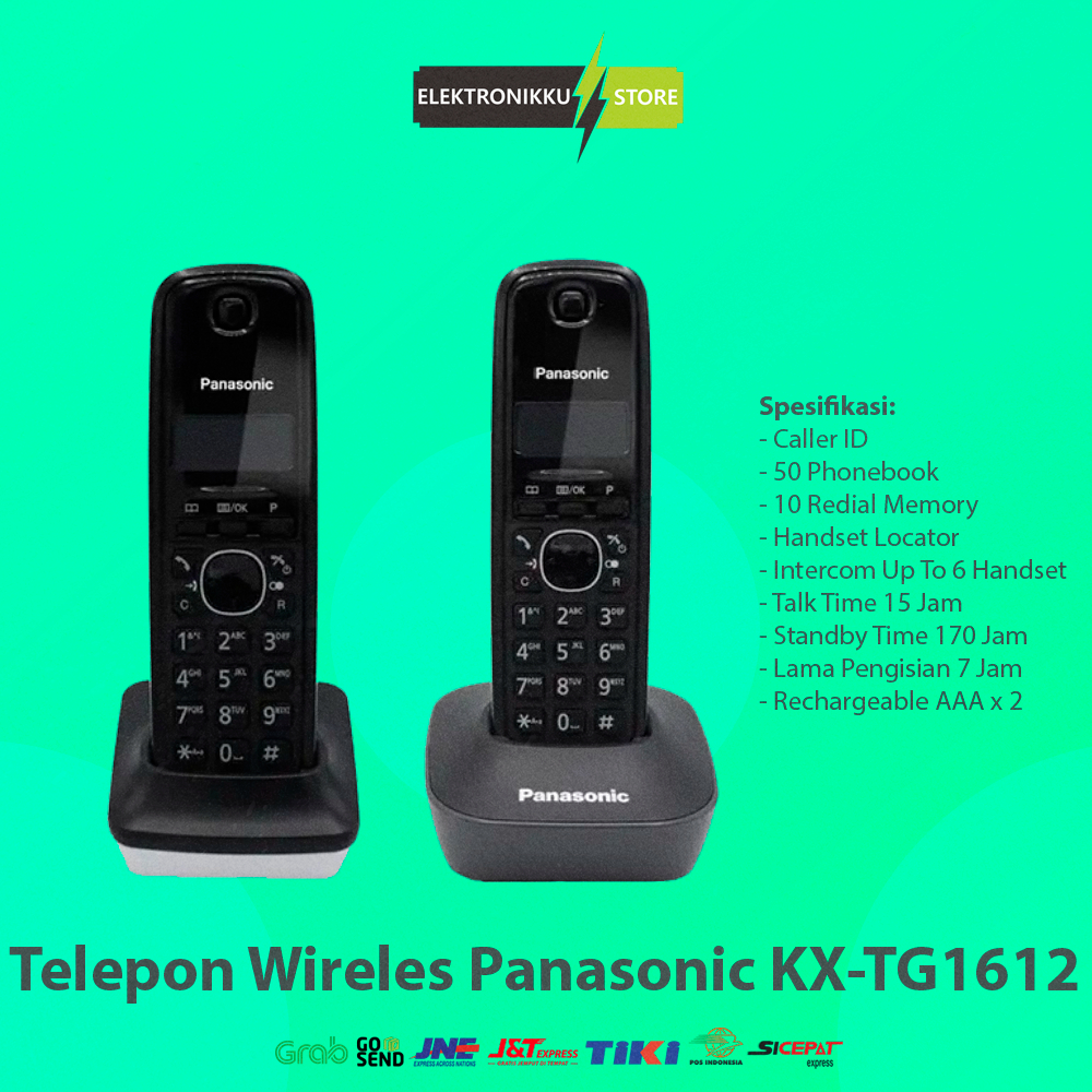 Jual Pesawat Telepon Wireless Panasonic Kx Tg Rumah Kantor Indihome