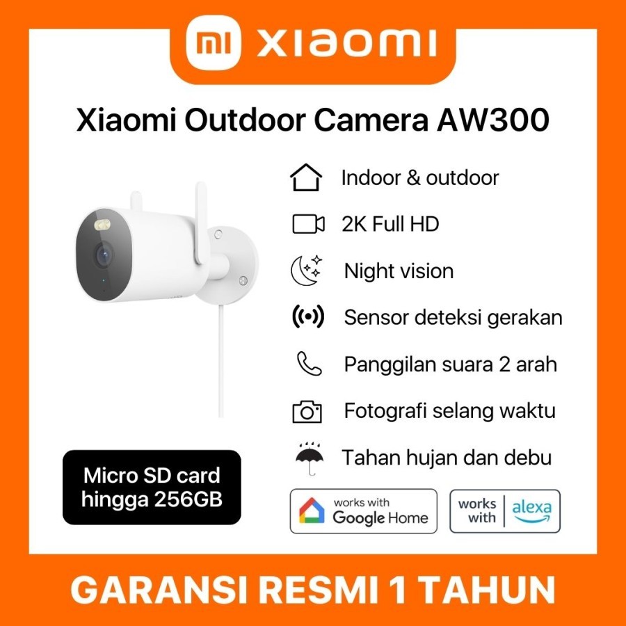 Jual Xiaomi Mi Smart Ip Camera Aw Wifi Cctv Outdoor Ip K Full Hd