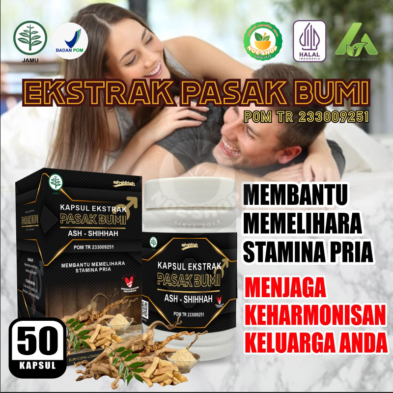 Jual Bpom Ekstrak Pasak Bumi Ash Shihhah Kapsul Original Shopee