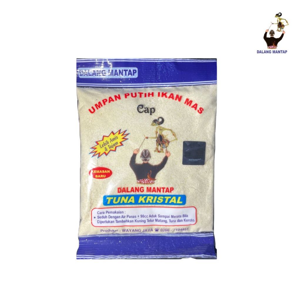 Jual Dalang Mantap Umpan Putih Ikan Mas Tuna Kristal Gr Shopee