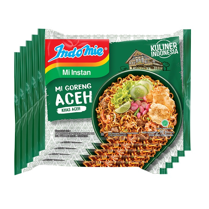 Jual INDOMIE MIE GORENG ACEH 90gr 6pcs Shopee Indonesia