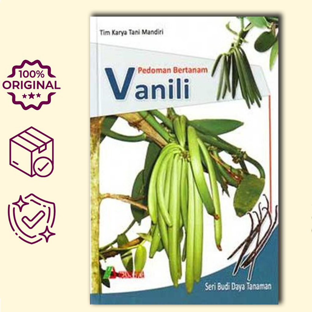 Jual Buku Pedoman Bertanam Vanili Budidaya Tanaman Vanili Shopee