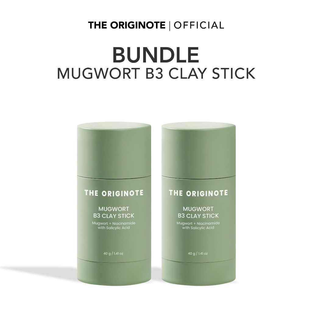 Jual The Originote Bundle 2pcs Mugwort B3 Clay Stick Mask Masker