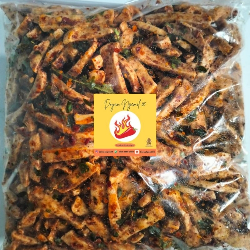 Jual Basreng Viral Basreng Kriuk Pedas Original Aroma Daun Jeruk