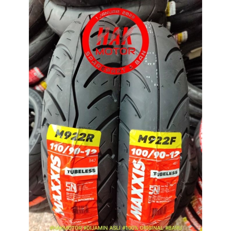 Jual DIJAMIN ASLI NIK 2024 BAN DONAT ASLI NEW SCOOPY MAXXIS RING 12